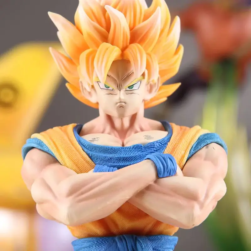 30cm Son Goku modelo Dragon Ball Z figura de acción Anime DBZ Super Saiyan Figuras colección muñeca adornos juguetes regalo para niños