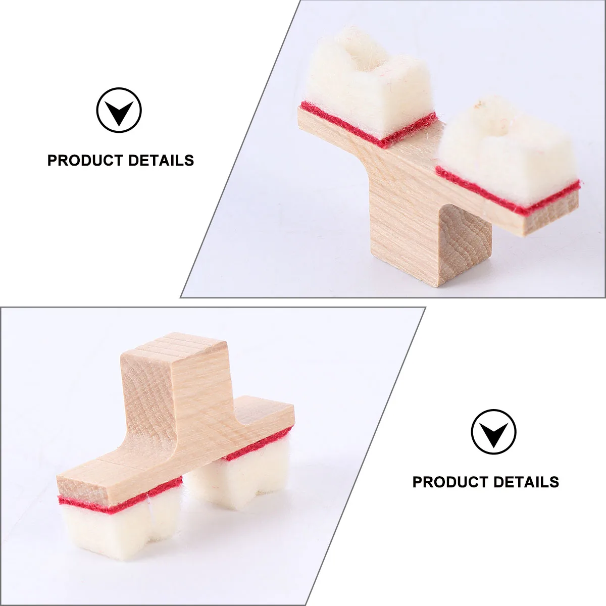 

2PCS Durable Upright Piano Sound Suppressor Maintenance Accessories Piano Supplies Tool