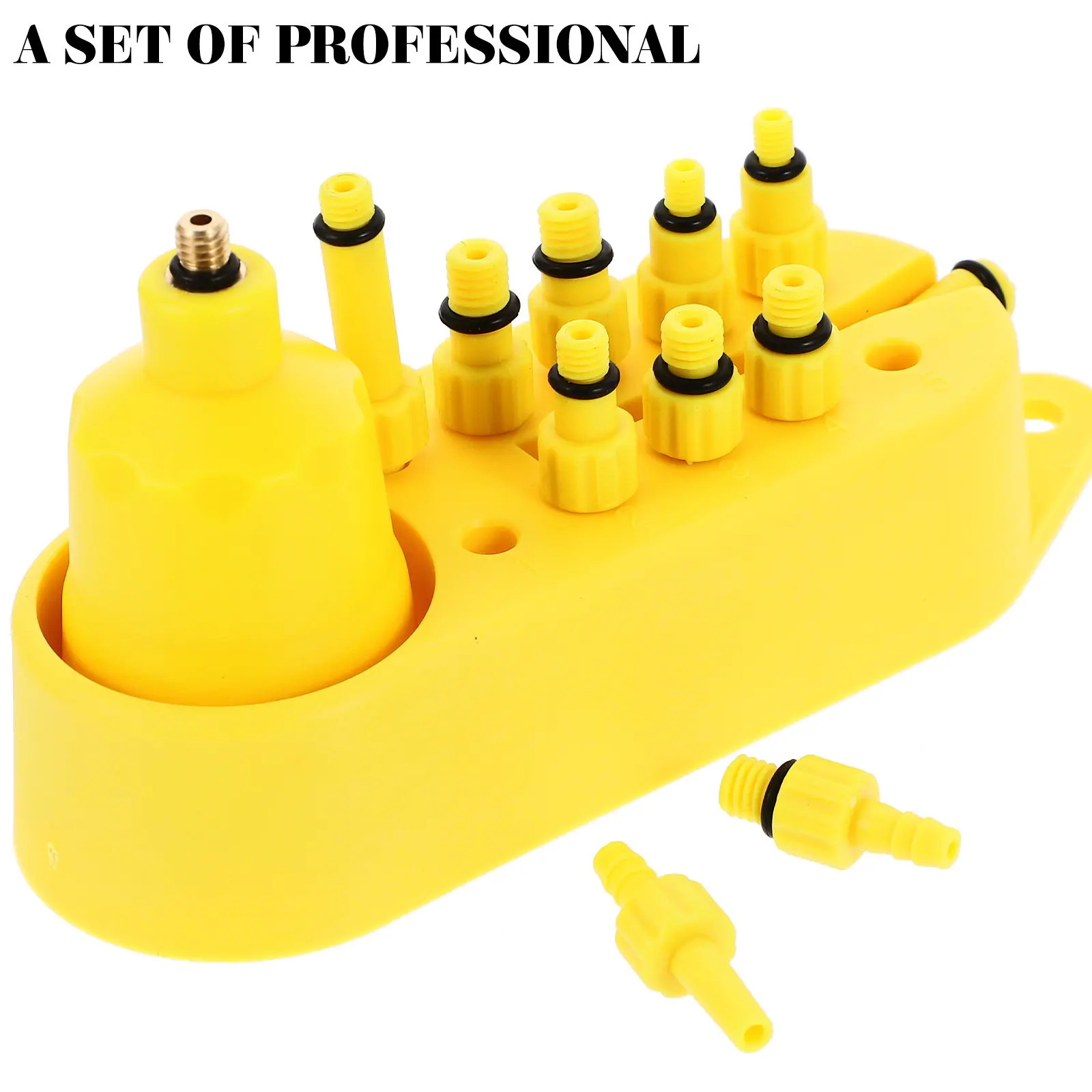 1Set High Quality Brake Filling Tool for Bicycle Repair All-in-One Hydraulic Disc Brake Bleed Kit with Waste Oil Collection Dual