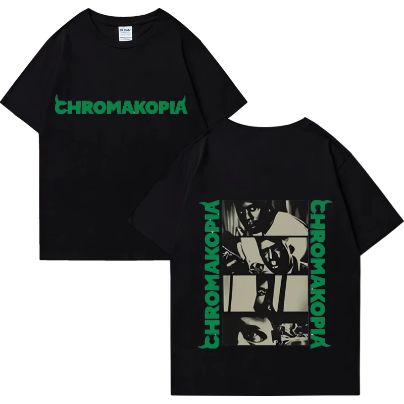 Tyler The Creator Chromakopia Album VintageT-Shirt Men Women Fashion Hip Hop Tee Shirts Cozy Cotton Oversized T Shirt Streetwear