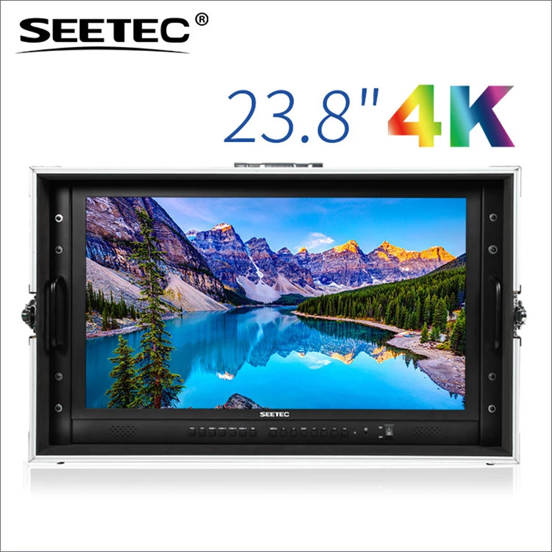 

Seetec 4K280-9HSD-CO 28 Inch Ultra HD 4K Broadcast Monitor for CCTV Monitoring Making Movies Carry-on LCD Director Monitor