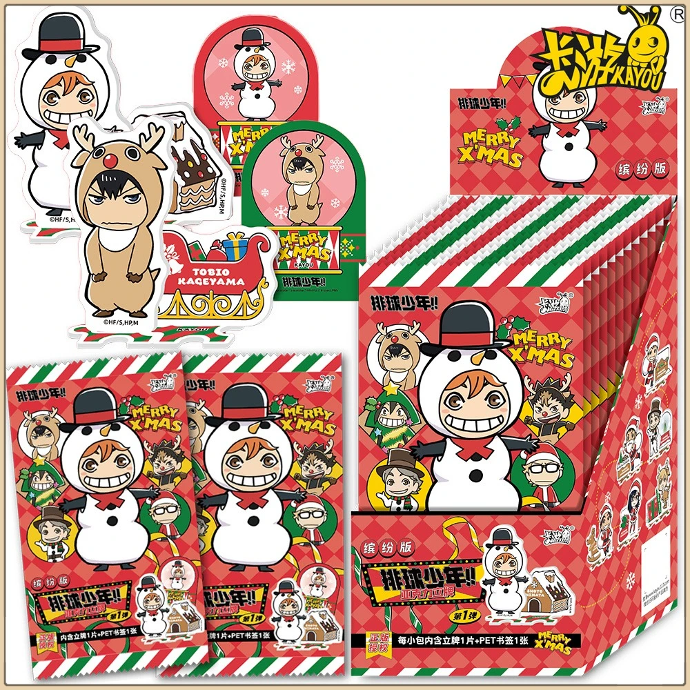 

New Genuine Kayou Haikyu!! Anime Peripheral Acrylic Stand Model Rare Limited Collectible Game Trading Model Toys Holiday Gifts