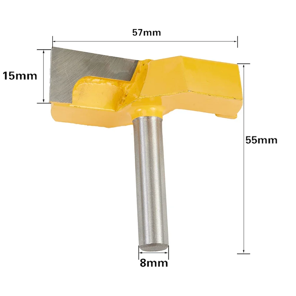 High Quality Woodworking Tool Woodworking Tool Finger Glue Joint Router Bit Plate Flattening Tool Woodworking 8mm