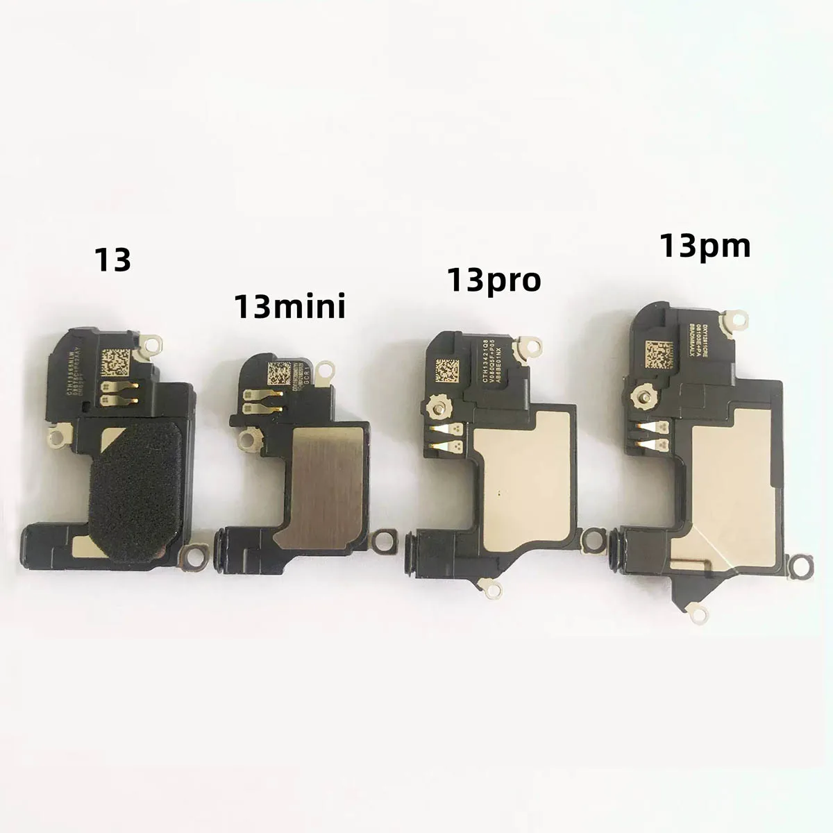 Earpiece Ear Speaker For iPhone 13 14 15 Pro Max 13 Mini 15 Plus Sound Receiver Earphone Front Light Sensor Flex Cable