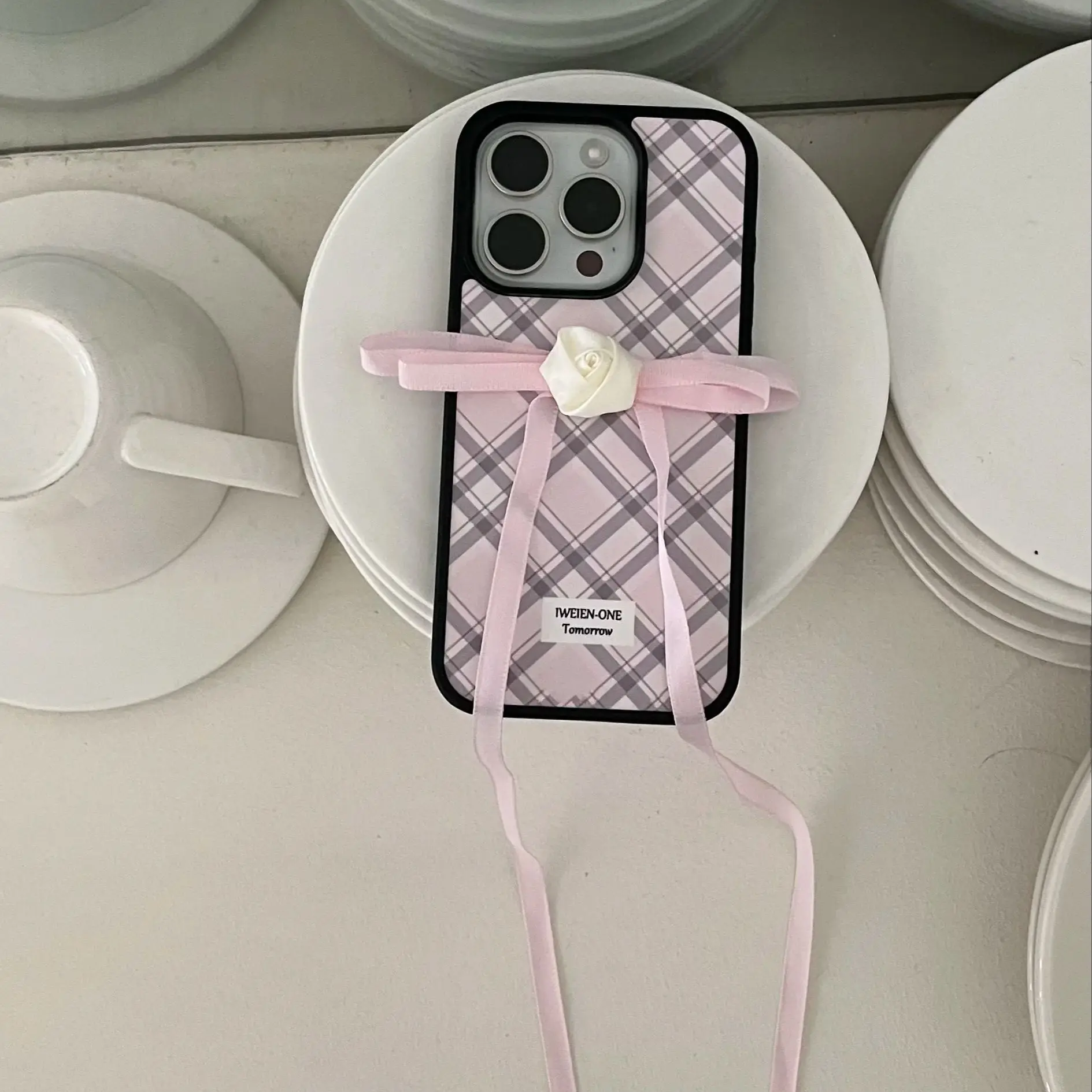 Korean Ins Pink Arg… - image