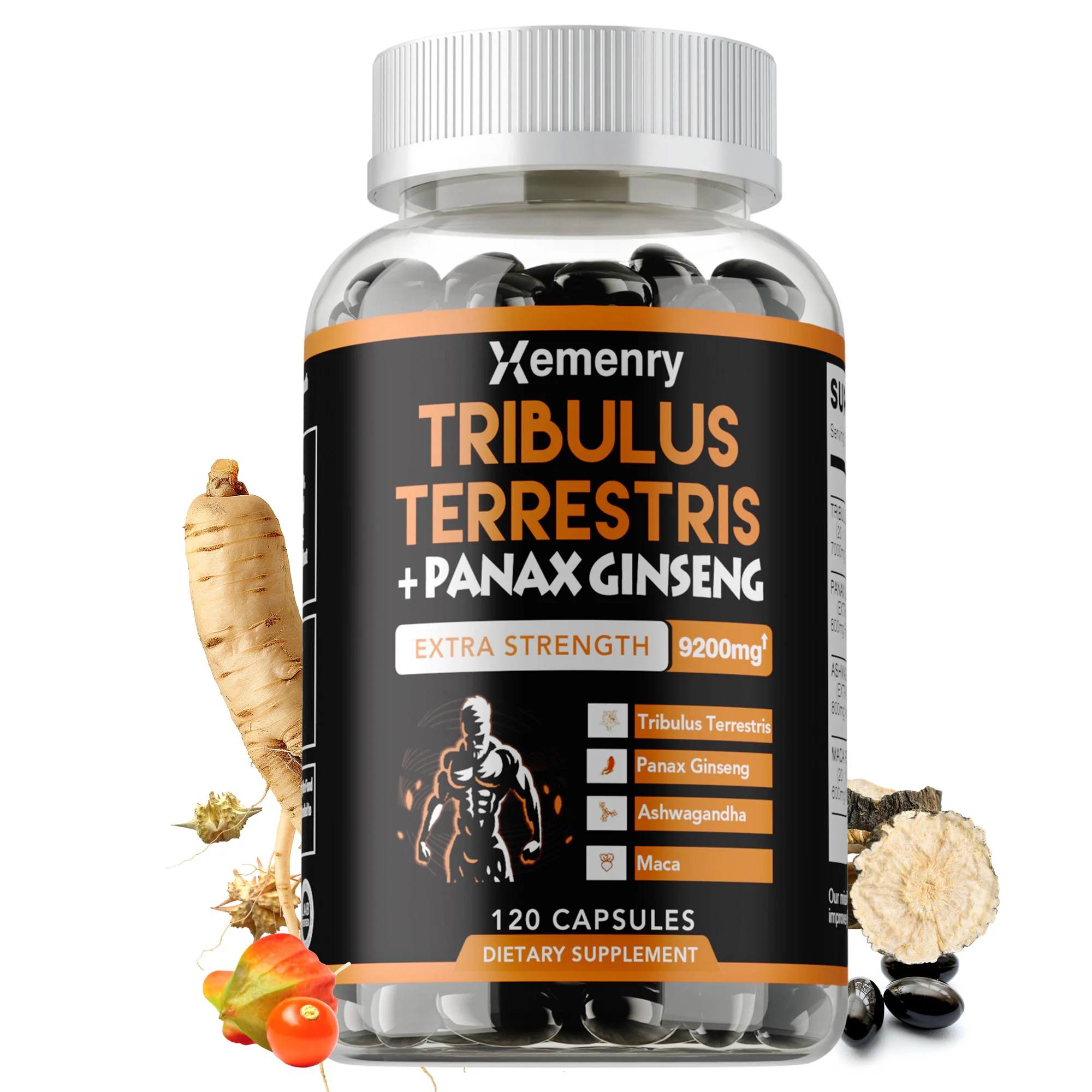 

БАД Tribulus + Ginseng - для гормонального баланса, повышения энергии, регулирования настроения, улучшения выносливости и работоспособности