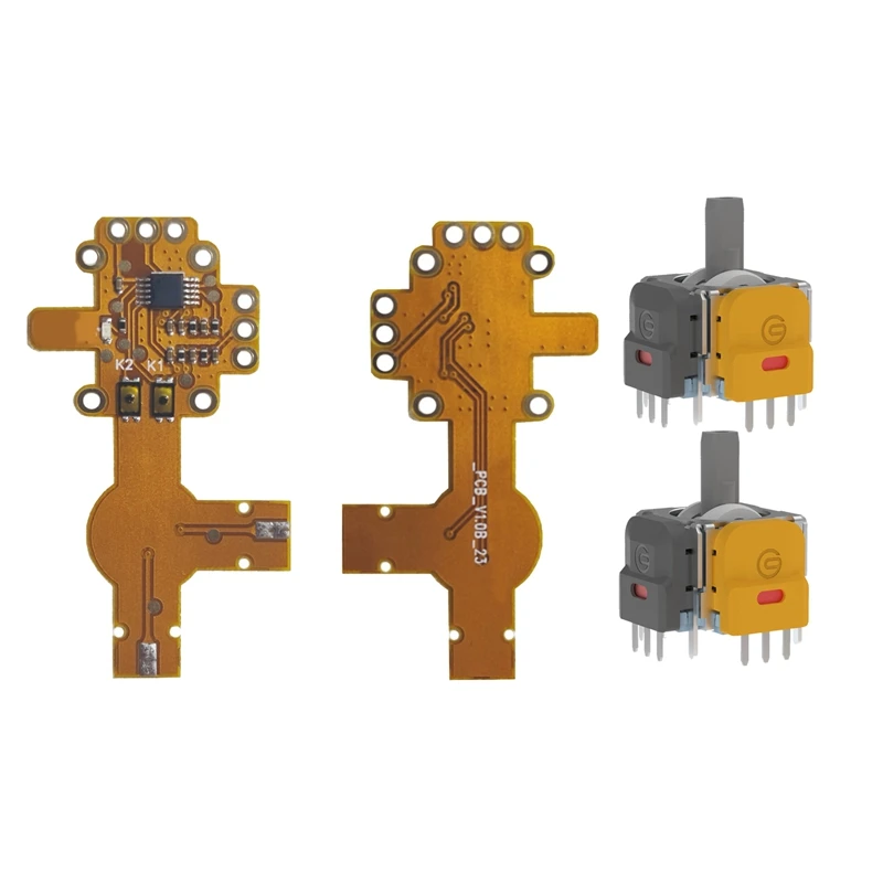 

AEE7-Drift Repair Module+2PCS Hall Electromagnetic Joystick Kit For PS4 PS4 Pro Game Controller Anti-Drift Module