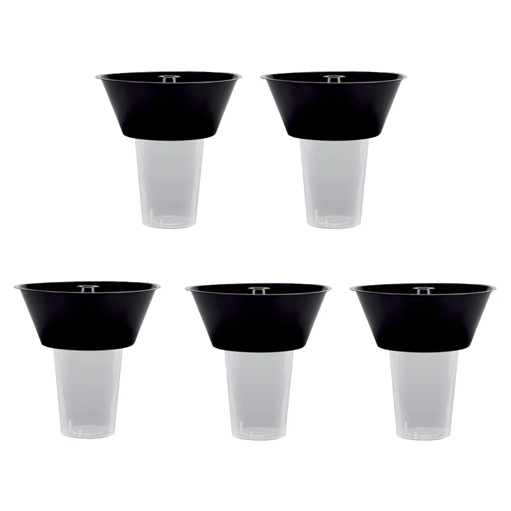 

5 Sets Coffee Cups Drink Plastic Water Outdoor Snack Tray French Fries White Fried Chicken Storage Bowl Toddler