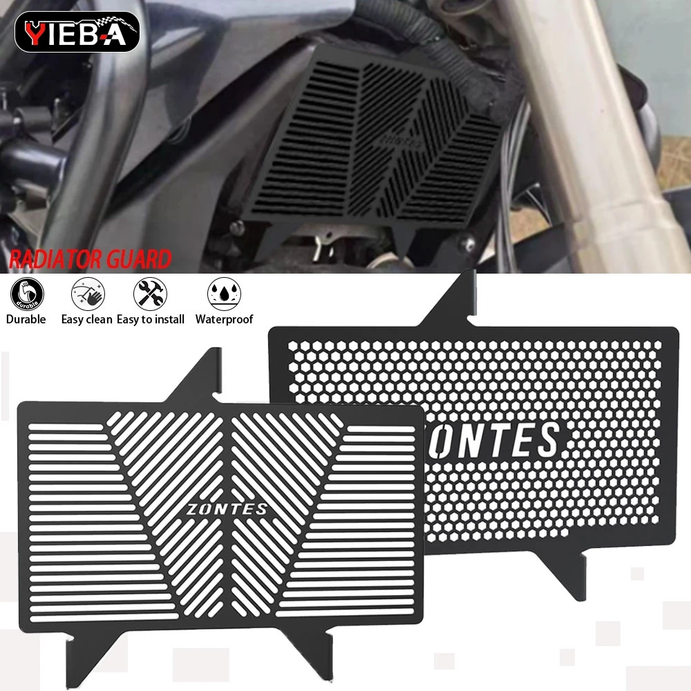 

2025 Motorcycle Radiator Grille Guard Cover Protector Grill For Zontes G1-125 ZT125-G1 ZT125 2020 - 2024 ZT125-U 125-Z2 125-U1
