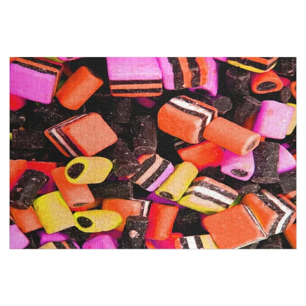 

LIQUORICE Jigsaw Puzzle Personalized Child Gift Customized Picture Jigsaw For Kids Personalised Name Puzzle