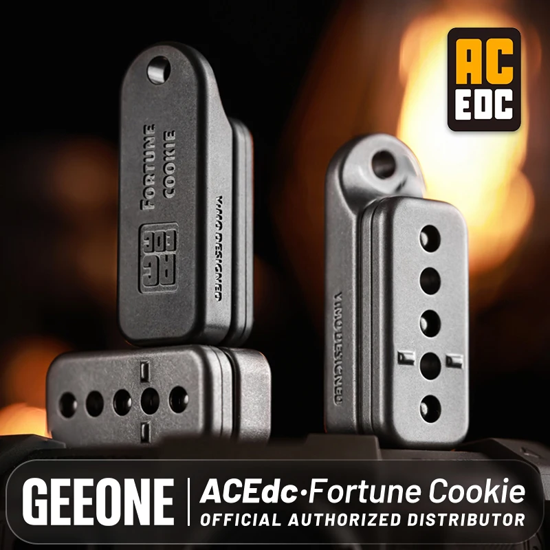 ACEdc Fortune Cookie Floating Slider Magnetic Fidget Slider Stress Relief Toys Relieves Anxiety EDC