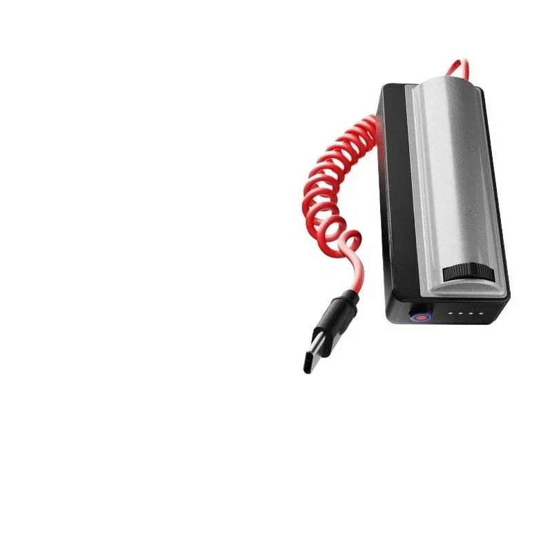 Bluetooth photo power bank comes with a cable, fast charging 22.5W compact mobile power supply, suitable for Android
