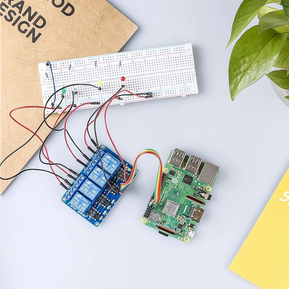 وحدة مرحل 4 قنوات 5 فولت مع Optocoupler، متوافقة مع Arduino R3، AVR، STM32، PIC، ARM