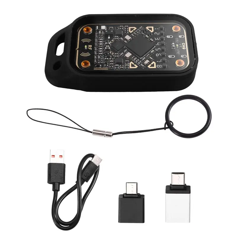 B03B-Acrylic Chameleon V3.0 RFID Smart Chip Emulator Reader 125Khz 13.56Mhz ID IC Smart Card Tag Copyer Copier Read Write