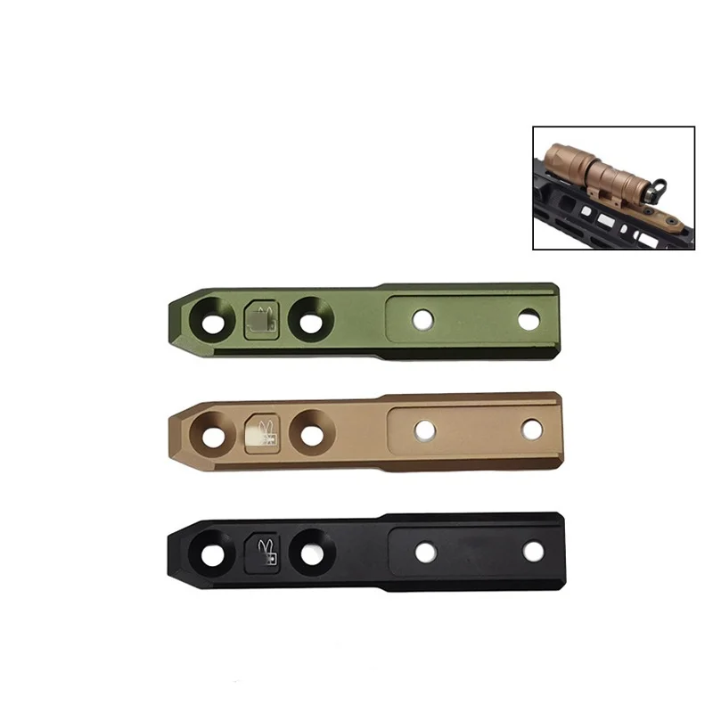 

Tactical Flashlight Mount M300 M600 M640 M340 Flashlight Extend Mount Airsoft Hunting Light Accessories Fit MLOK