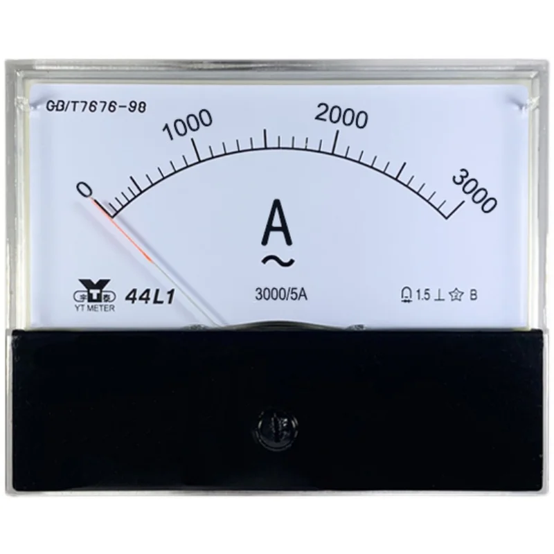 44l1 3000/5A Ac Ammeter Pointer Meter 3KA 80 * 100mm Ampere 3K/5A