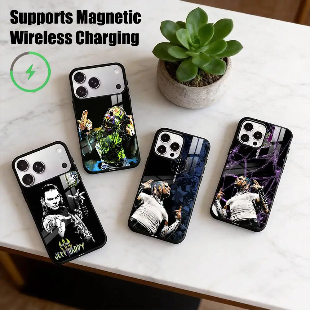 Jeff Hardy Pro Wrestler-R  Phone Case For iPhone17,16,15,14,13,12,11 Plus,Pro Supports Magnetic Wireless Charging Gift
