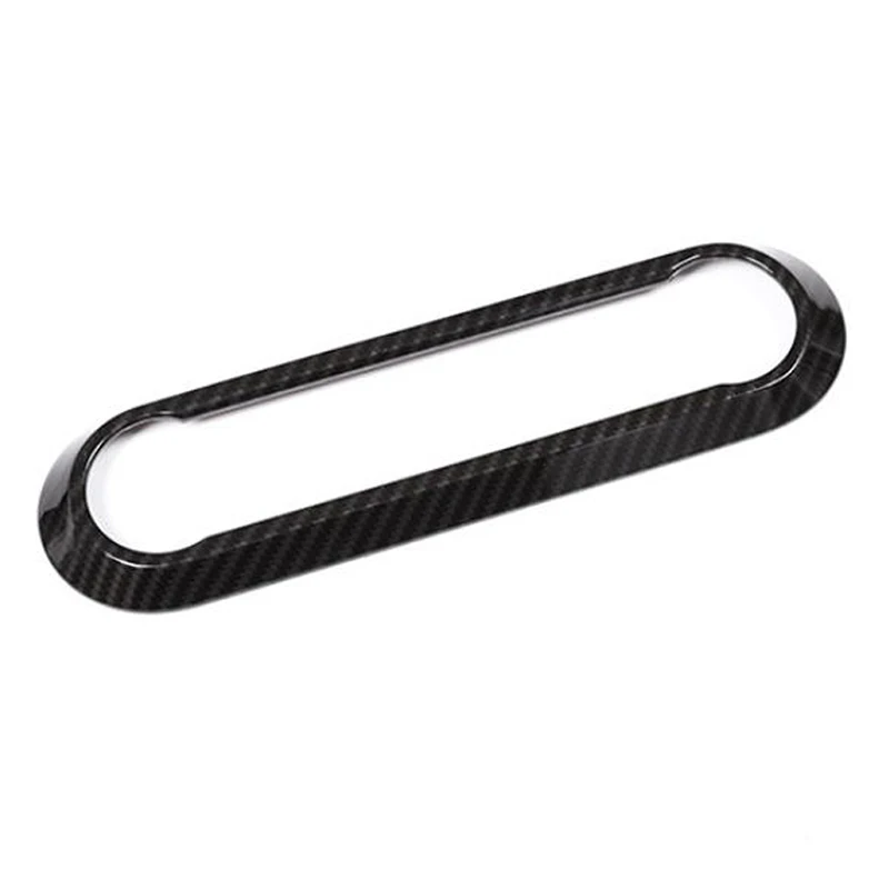 L96A for Alfa Romeo Giulia Stelvio 2017-2019 Car Center AC Air Conditioning Adjustment Frame Trim Cover Accessories,Carbon