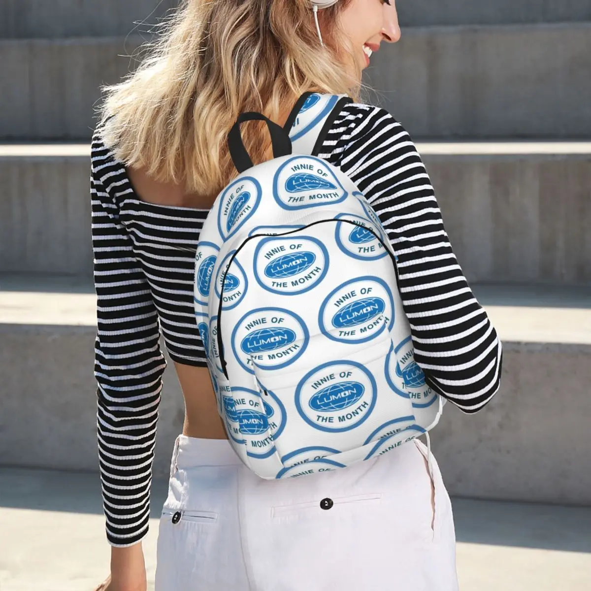 Lumon Innie Of The Month (from Severance) Backpack Student BookBag Children School Bag Laptop Shoulder Bags for Men Women
