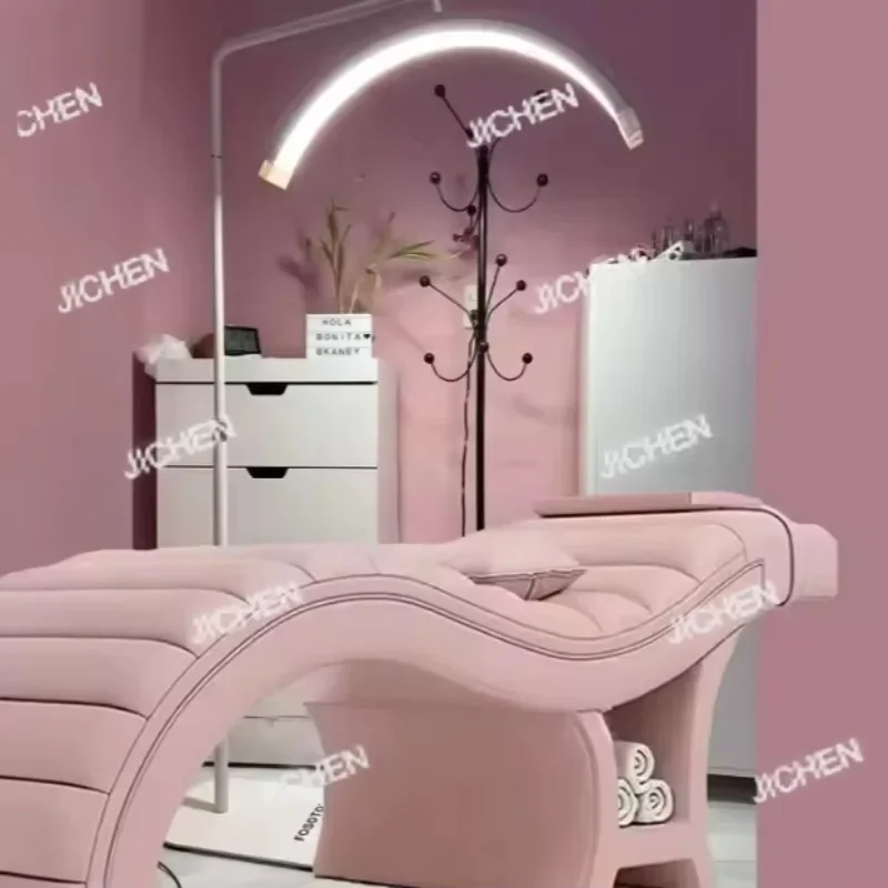 

ZQT Современная простая косметическая кровать для европейских и американских салонов красоты, массажная кровать для тела, кровать для красоты ресниц