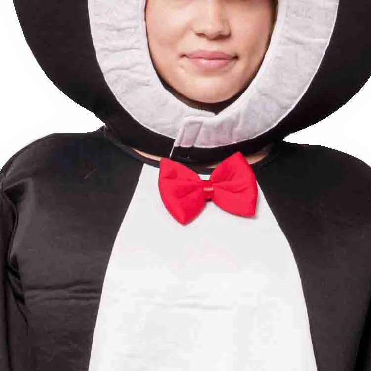 Unisex Penguin Costume Sponge Suit Outfit Adult Women Men Purim Carnival Party Halloween Fancy Dress Stage Performance Costumes