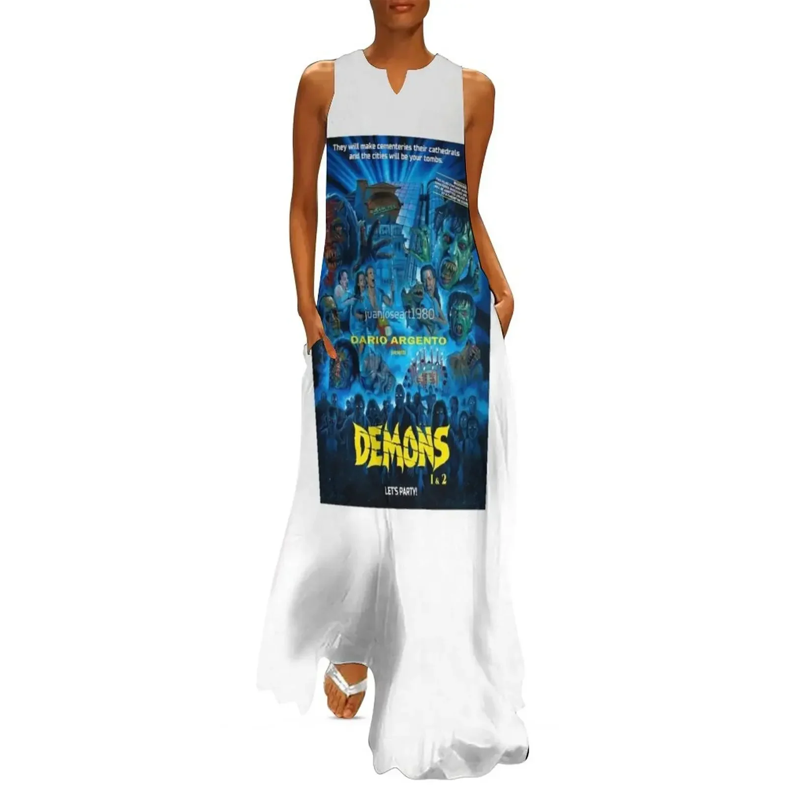 

Demons Demoni Long Dress ladies dresses for women 2025 dress for women women's elegant loose dresses prom dress 2025