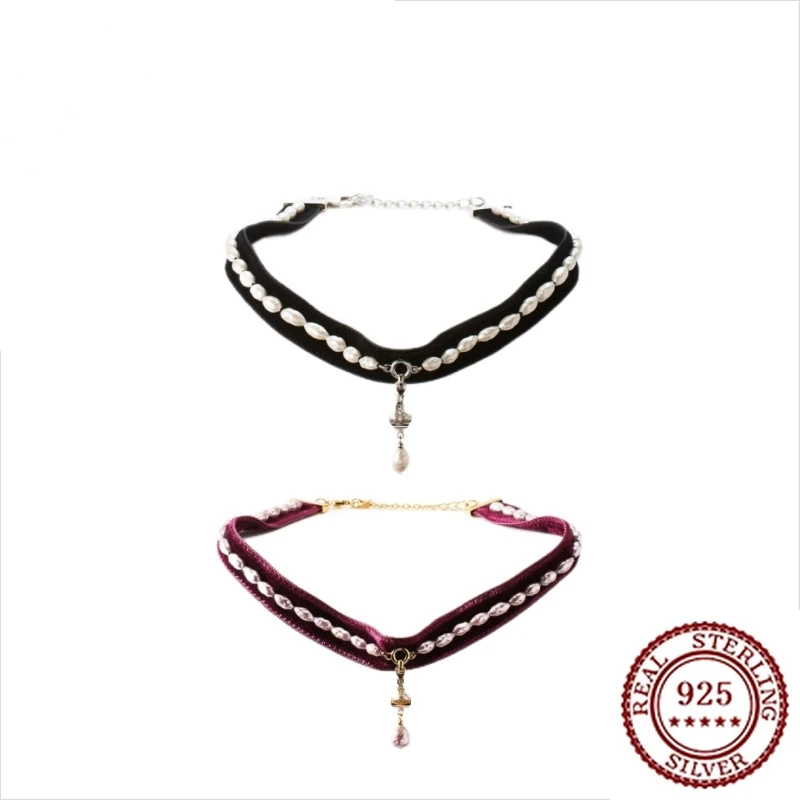 

2025 British High-end Jewelry New ALEKSA Baroque Ribbon Saturn Necklace for Women