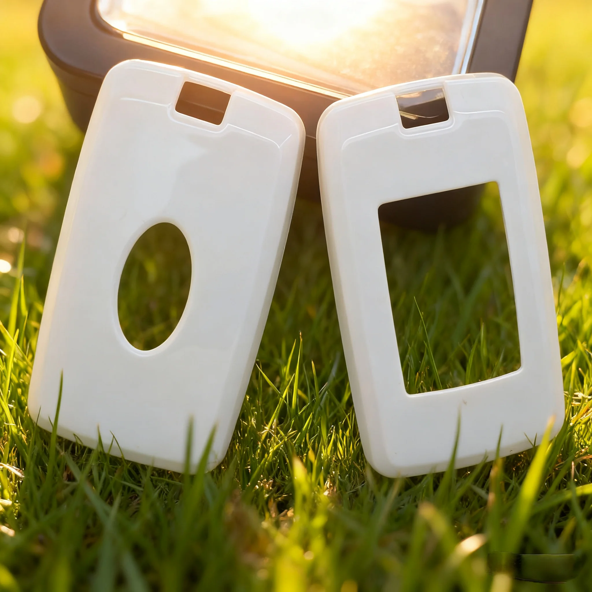 車のカーボンファイバースタイルブラックスマートキーフォブケースシェルカバー、ランドローバーレンジローバーディスカバリージャガーXE E-PACE 2020 2021に適合