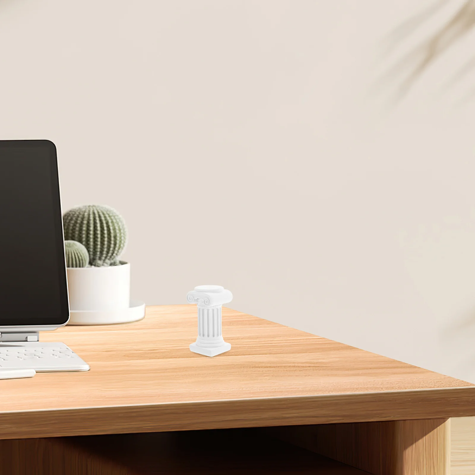 เสาโรมันขนาดเล็ก 1 ชิ้น ทำจากเรซิ่น สำหรับตกแต่งโต๊ะ ถ่ายภาพ งานฝีมือ DIY งานแต่งงาน ตกแต่งบ้าน ฉากจำลองขนาดเล็ก เสาประดับตกแต่งบ้าน