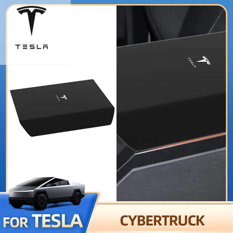 

Защитный чехол для подлокотника Tesla Cybertruck из TPE, противоскользящий, для модификации автомобиля, аксессуар, наклейка на авто