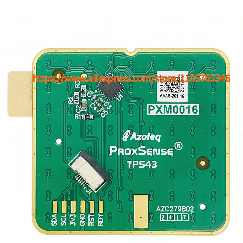 1pcs TPS43-201A-S Capacitive Touch Sensor Module 43x40mm Touchpad With low Power Consumption TPS43