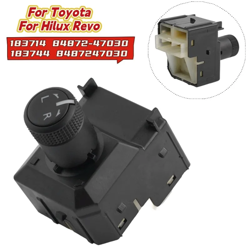 

Driver Side Rearview Mirror Control Switch For Toyota For Hilux Revo 2016-2020 183714 84872-47030 183744 8487247030 Switch