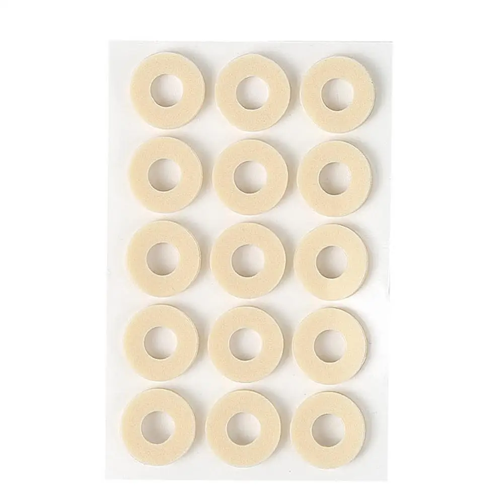 Parche ocular de látex para prevenir callos, ampollas, soportes para el cuidado de los pies, almohadillas de espuma para maíz, cojines, almohadillas para el talón y los dedos del pie, fieltro para juanete E5C6