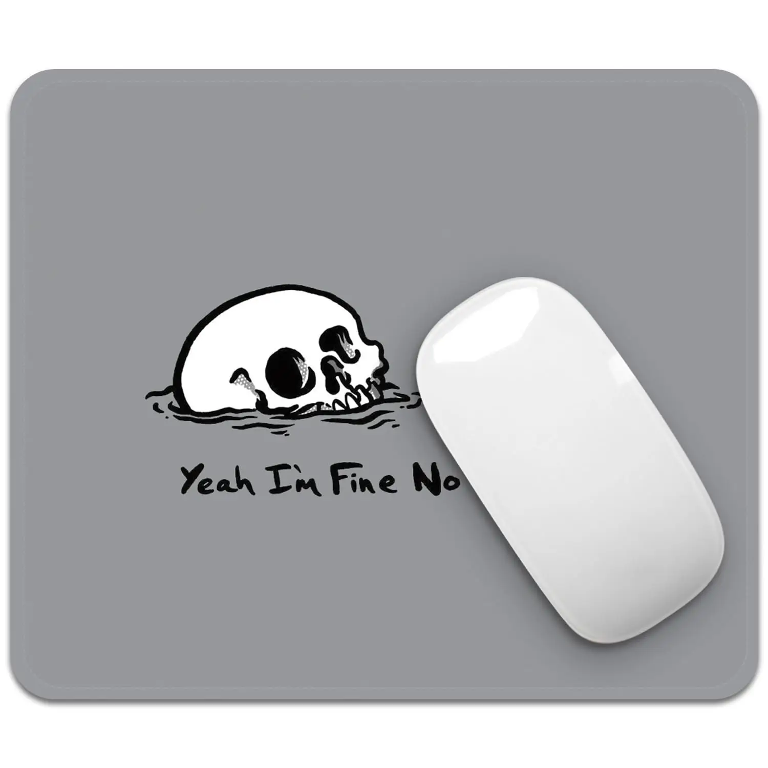 

Hot-Selling Cute Ghost Skull Printing Square Mouse Pads Comfortable Gaming Mousepad Mouse Mat Keyboard Mats Desk Pad 22x18cm