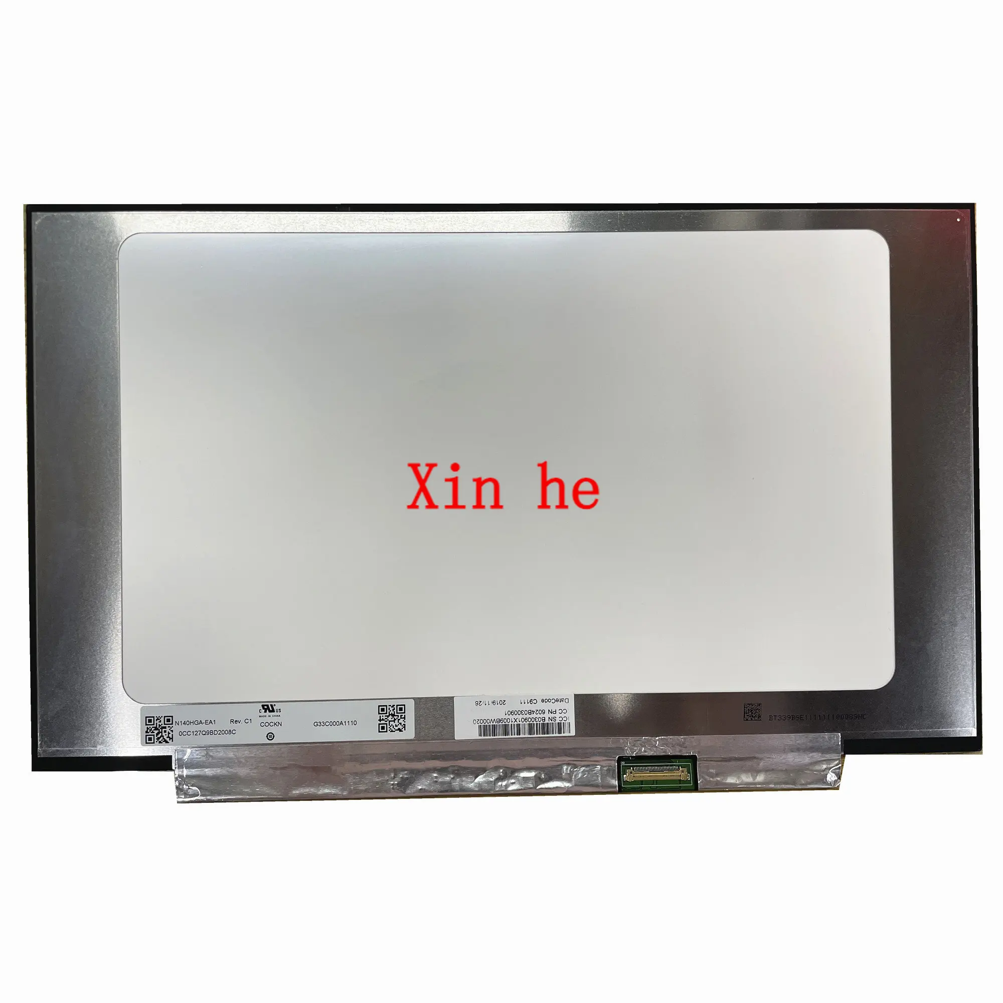 

N140HGA-EA1 fit N140HGA EA1 B140HTN02.0 NT140FHM-N43 14.0'' Laptop LCD Screen Panel 1920*1080 EDP 30 Pins