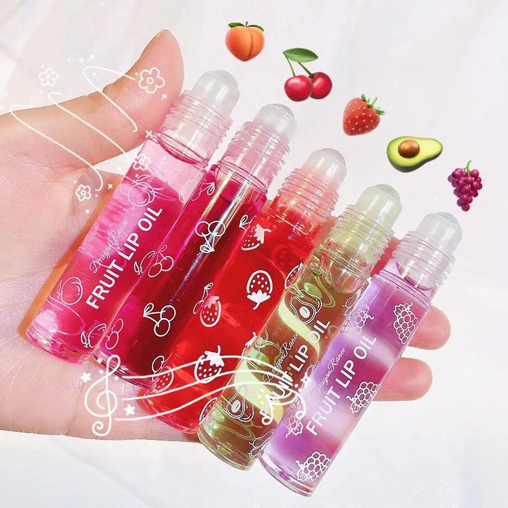 Vipomkowa Getinte Hoogglanzende Lipgloss Hydraterende Vloeibare Lippenstift Roller Langdurige Kristallen Waterglans Helder Lipglazuur