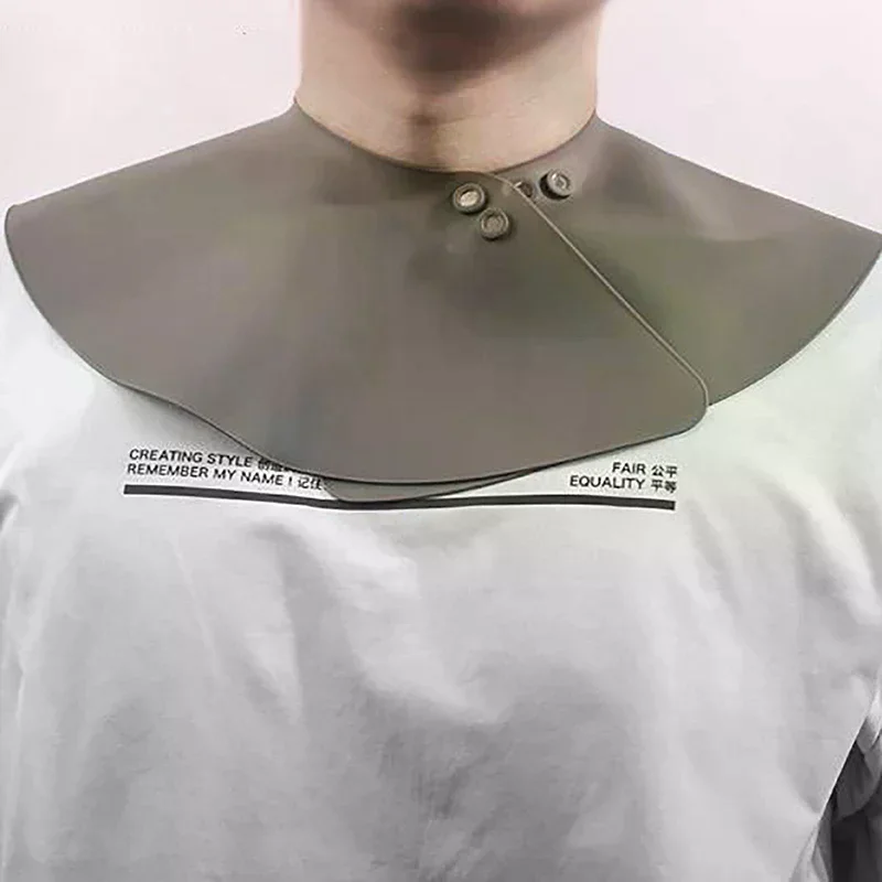 Barber Silicone Hairdressing Cape Waterproof Hair Coloring Wraps Shoulder Cover Pads Neck Cloak Styling Tools Salon Accessories