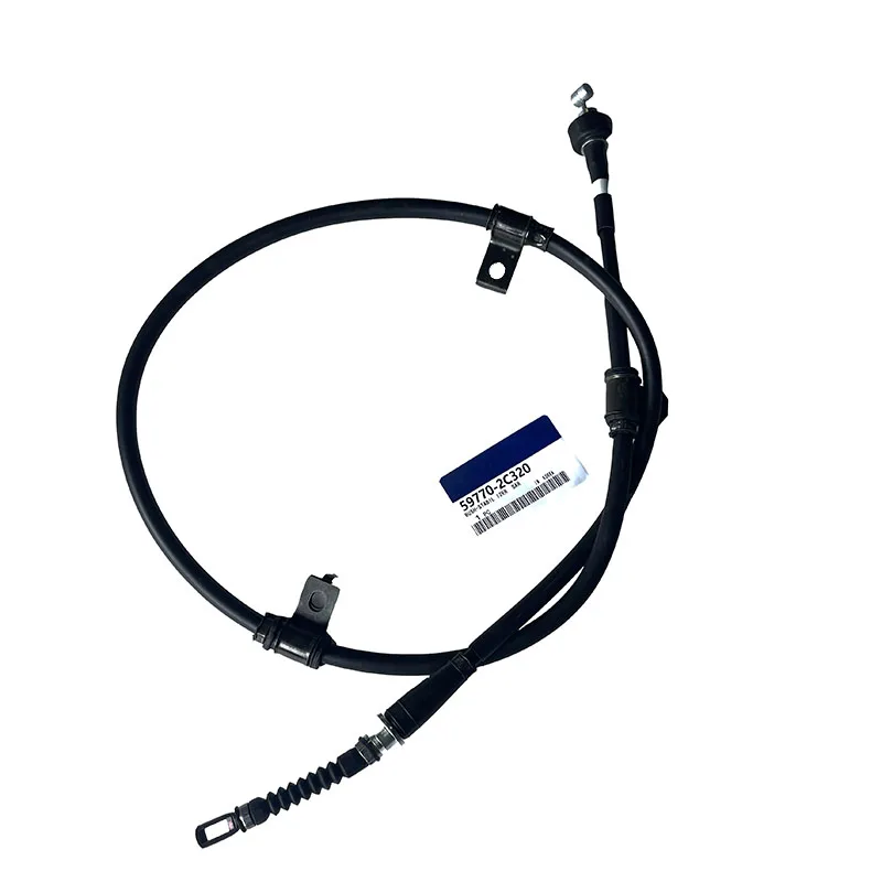 

NBJKATO Brand New Parking Brake Cable 59760-2C320,59770-2C320 For 2007 2008 HYUNDAI Tiburon Tuscani