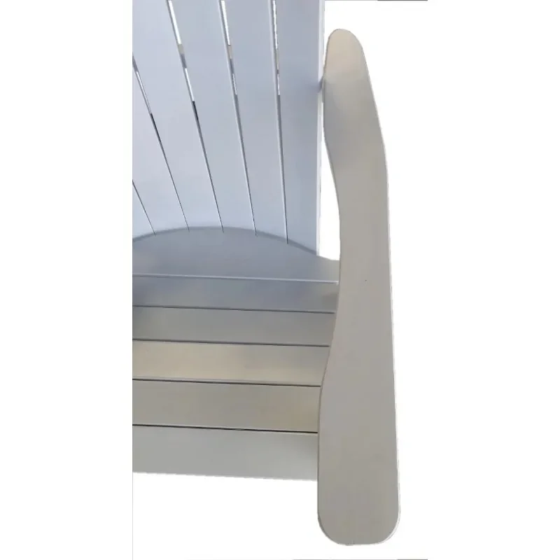 

Hot Sale.Wood Outdoor Adirondack Chair, White Color Free shippment