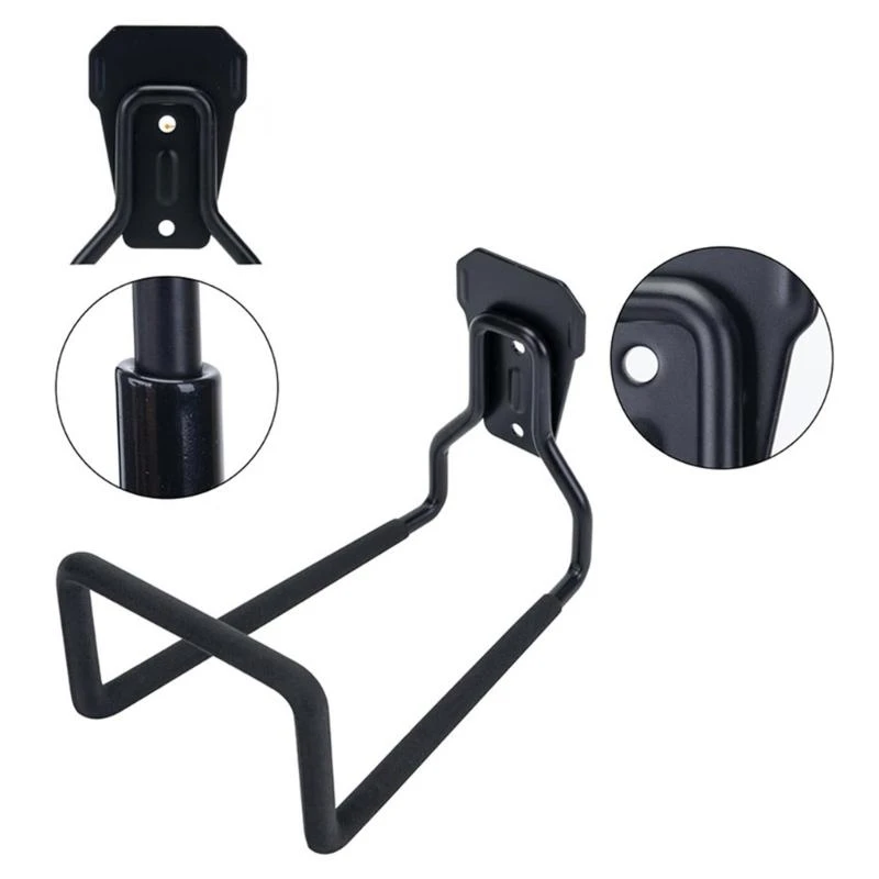 581C Weather Resistant Hose Storage Hook Wall Mount Heavy Duty Metal Garage Hanger