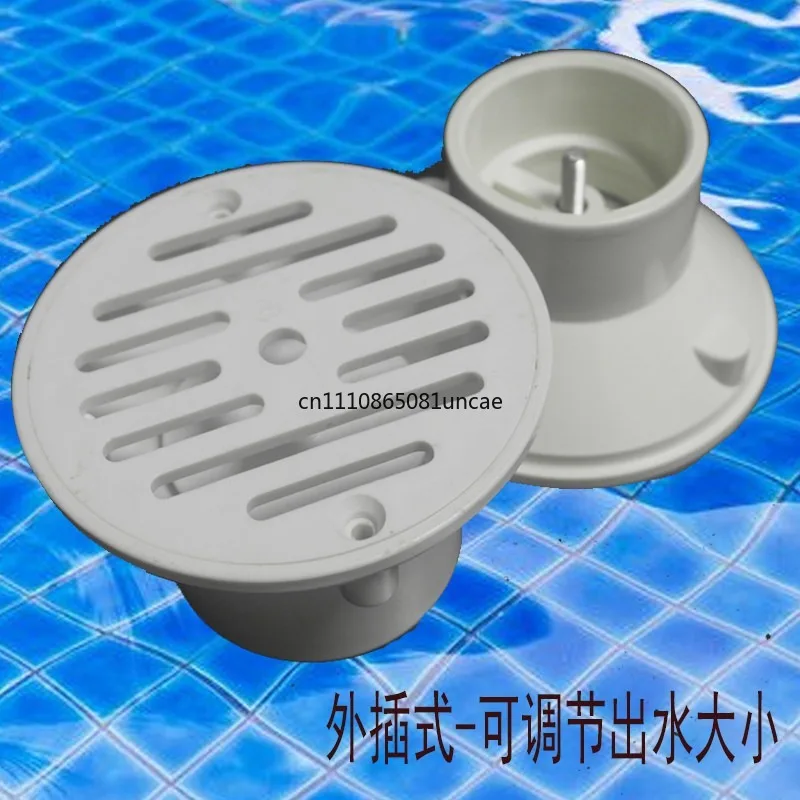 SP-1424 10cm Return Water Outlet Panel Stainless Steel Grille Cover Plate Pool Water Return Outlet Accessories