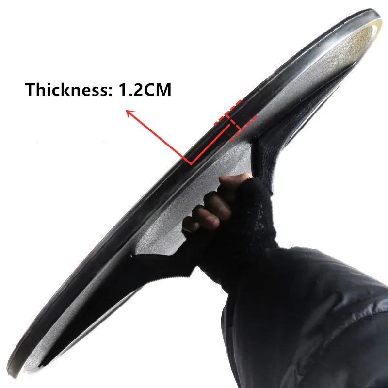 Round Anti-riot Shield Self Defense Gadgets Strong Durable Personal Security Protection Equipment For CS COS Training
