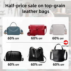 Zency Up To 60% Off Inventory Clearance Women Handbag Backpack Waist Bags Phone Purse Genuine Leather Not Allow Return Refund