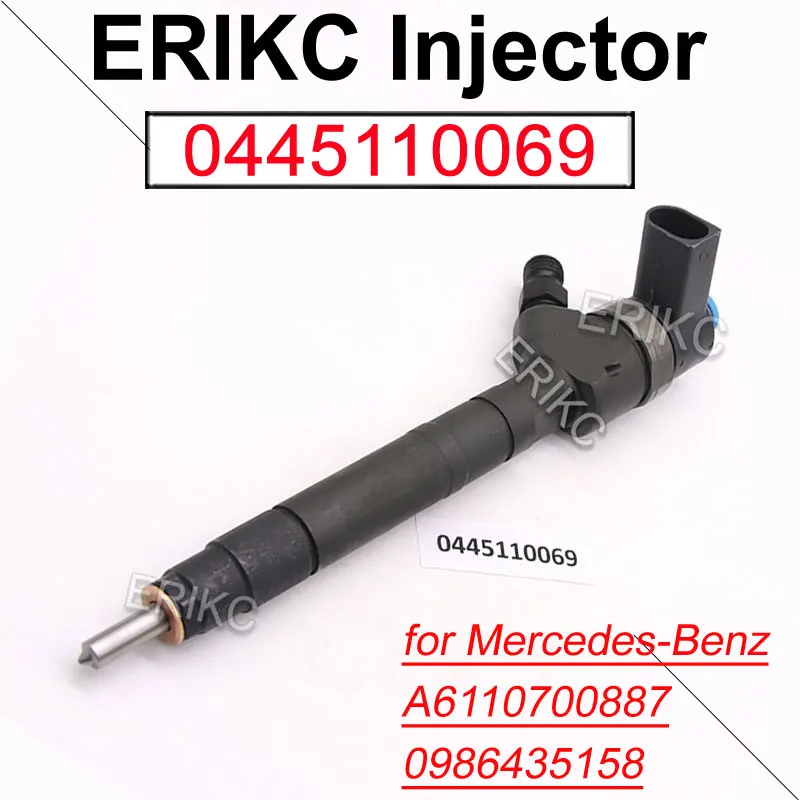 0445110069 Fuel Injector Nozzle 0445110070 Diesel Sprayer Nozzle 0 445 110 069 for Bosch Mercedes-Benz A6110700887 0986435158