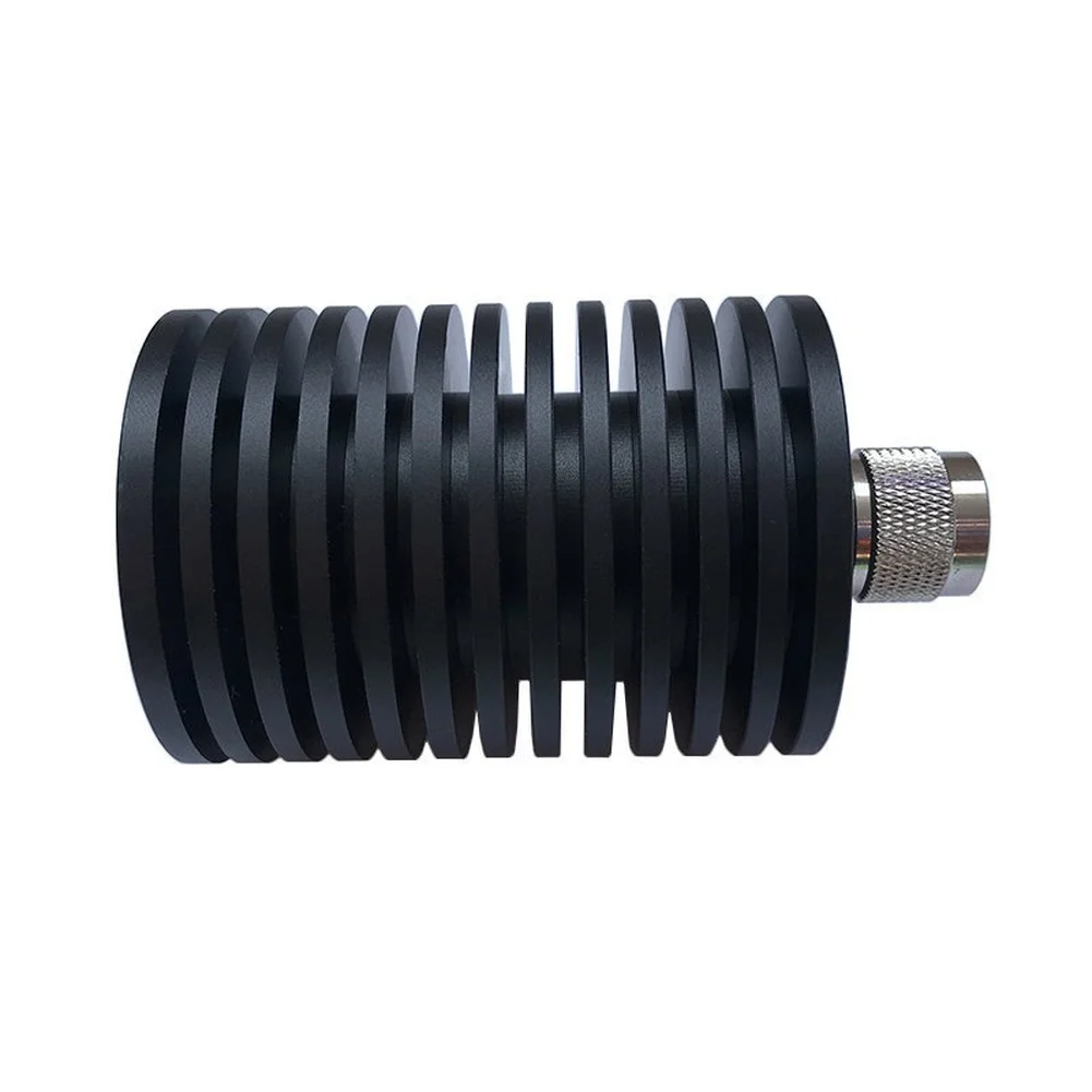 RF Coaxial Load 50 Ohm 100W UHF Male DC to 1GHz Frequency Stainless Steel for High Performance Signal Termination
