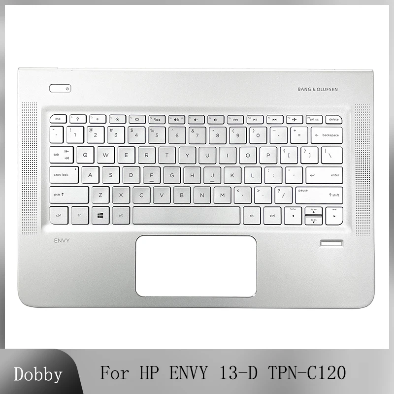 Hp envy 13-d TPN-C120 829305-001用のオリジナルの便利なノートブックカバー,キーボード,ラップトップ,ノートブック,アクセサリー,95% 新品