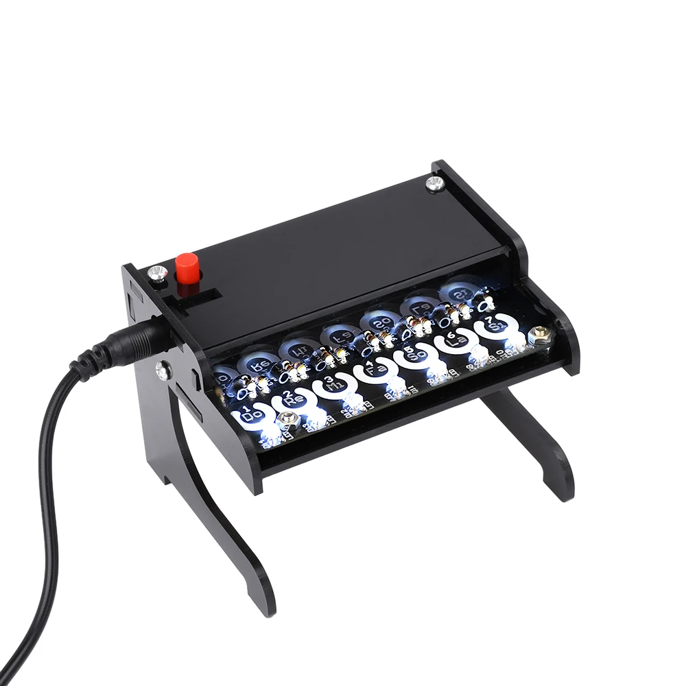 Electric Piano DIY Kits DIY Electronic Organ Module 51 Microcontroller String Less Photoelectric Organ Kit Soldering Practice