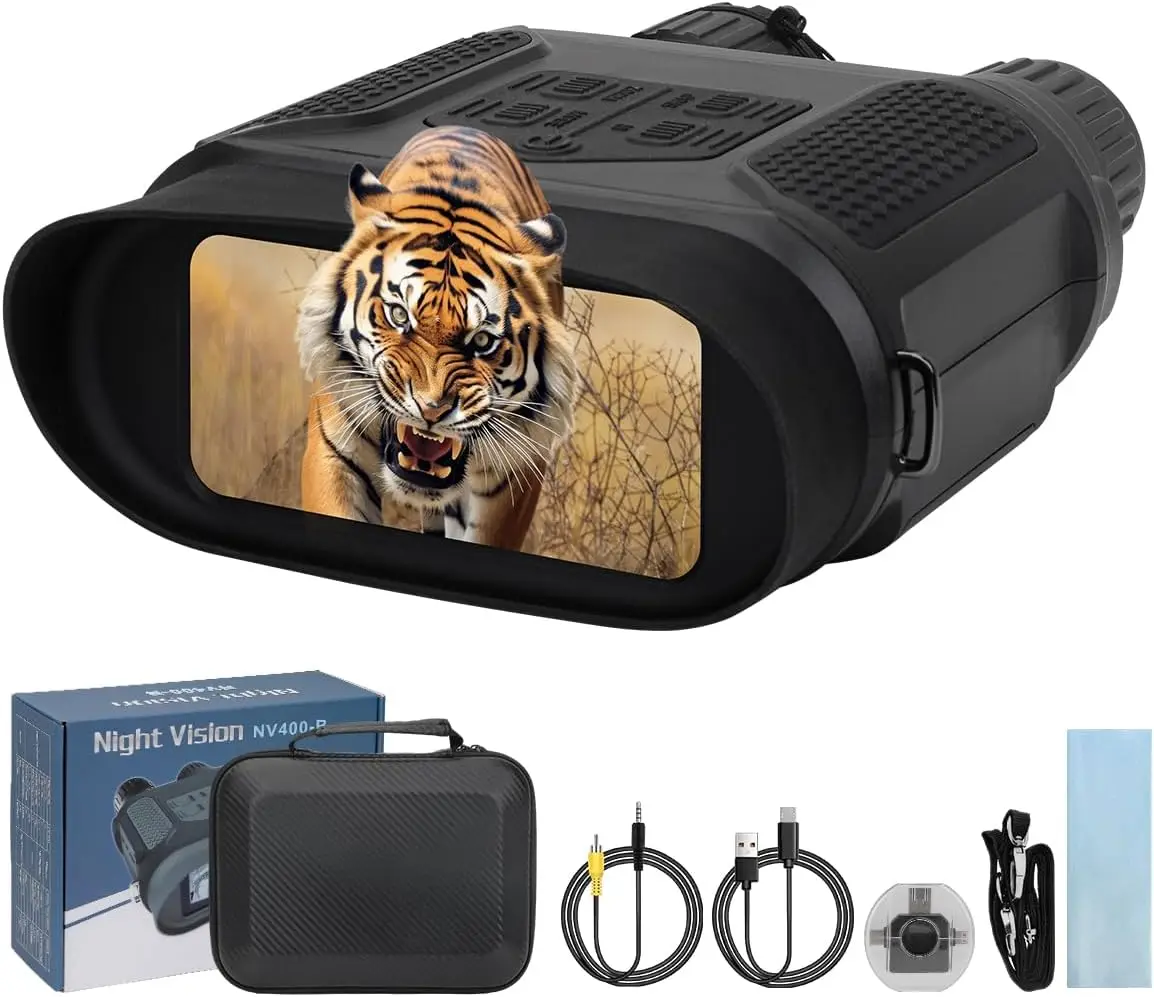 Pro Night Vision Binoculars, Digital Infrared, 4