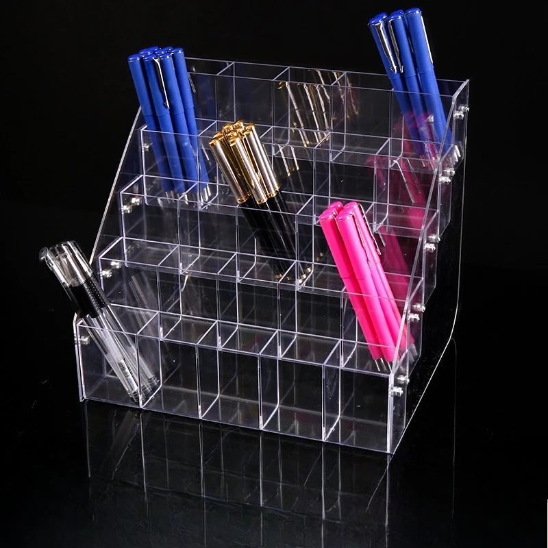 

Pen holder display stand acrylic supermarket stationery store holder pencil neutral ballpoint storage box