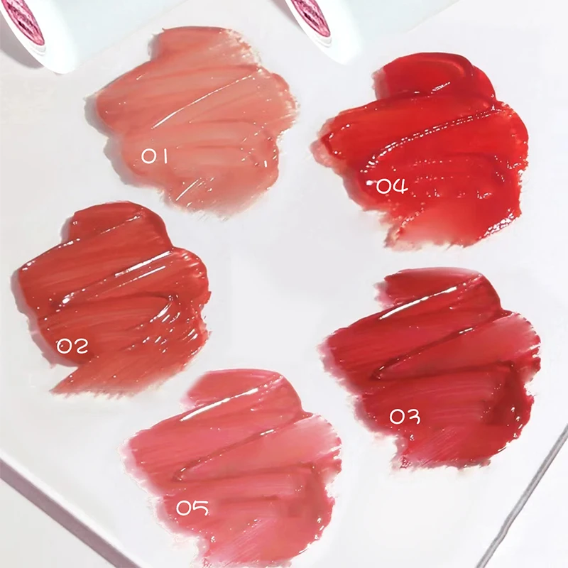 ขวดนมขนาดเล็ก Mirror Lip Glaze Water Light Glass Dudu Lip Gloss Lasting Moisturizing ลิปสติก Lip Makeup เครื่องสําอางเกาหลี